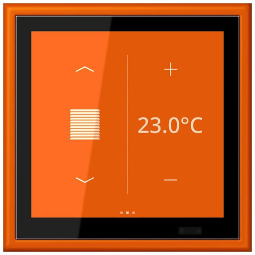 Jung - Bussystem-Mehrfach Bediengerät KNX Raumcontroller LC 459 D1 S 260 orange vif