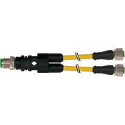 Murrelektronik - Passiver Sensor-/Aktor-Verteiler (mit Leitung) Y-Verteiler gerade 7000-40701-2130060 auf M12 Buchse 0,6m