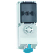 Bals Elektrotech - CEE-Steckdose abschaltbar, abgesichert (IEC 60309) Wandsteckdose abschaltbar 1734 abgesichert 63A 4p