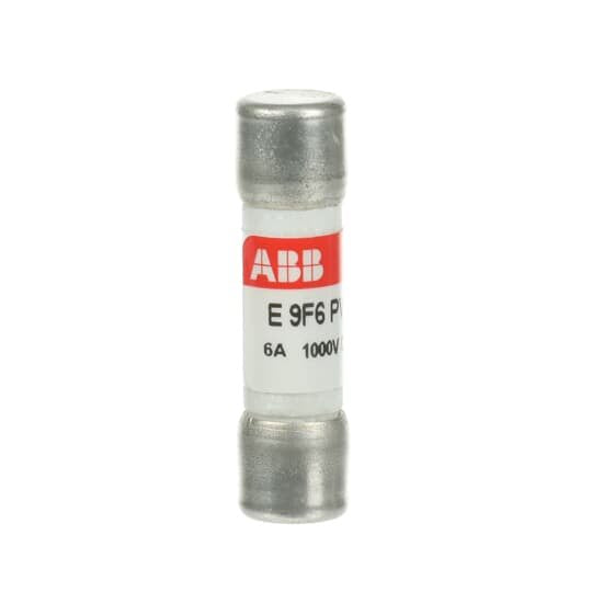 ABB Stotz S&J - Zylindrische Sicherung E 9F6 PV 10,3x38, 6A