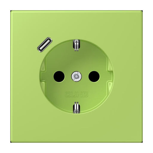 Jung - Steckdose SCHUKO Steckdose LC 1520-18C 221 vert clair (32052)