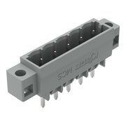 WAGO - Leiterplattensteckverbinder THT-Stiftleiste Lötstift 231-135/040-000 1,0x1,0,gerade,grau − 100 Stück