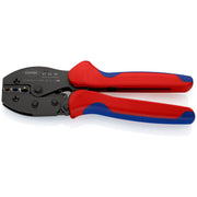 Knipex - Presswerkzeug Kabelschuhe/Verbinder, Aderendhülsen, Schirmanschluss PreciForce Crimpzange 97 52 36 PreciForce, 220mm