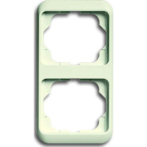 Busch-Jaeger - Abdeckrahmen Rahmen 2-fach 1732-22G elf/ws, senkr. alpha − 1 Stück by Busch-Jaeger
