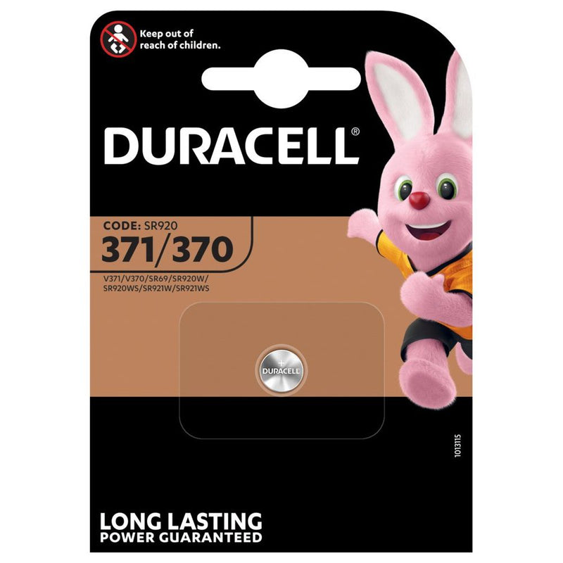 Hückmann - Batterie Uhrenbatterie 1,55V D371/370 (Bli.1) 371/370 Duracell