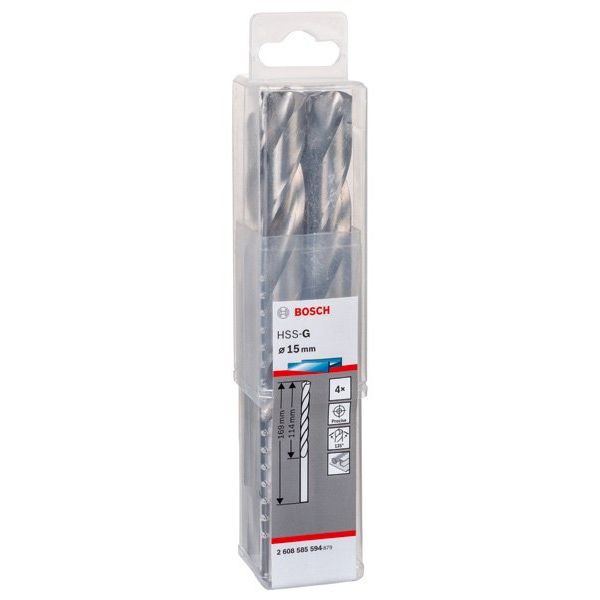 Bosch - Bohrer PRO Stainless Steel HSS-Co 2608585894 Spiralbohrer 8 x 75