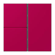 Jung - Abdeckung/Bedienelement für Installationsschalterprogramme Tastensatz 3fach LC 403 TSA 230 rouge rubia