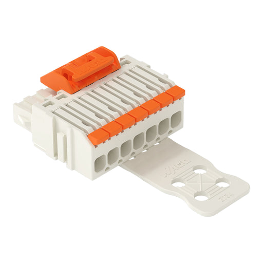 WAGO - Kabelsteckverbinder für Leiterplattensteckverbinder 1-Leiter-Federleiste 27341107328000300000 PushinCAGECLAMP,lgr − 50 Stück