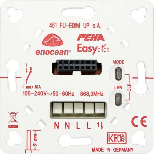 Peha - Funkempfänger Funk Dimmempfänger 1 Kanal D 451 FU-EBIM UPO.A. UP, Tragplatte