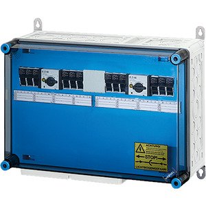 Hensel - Dose, Gehäuse für Montage auf der Wand/Decke PV-GAK, m. Sicherung Mi PV 3311 6xPV-String auf 1xWR − 1 Stück by Hense
