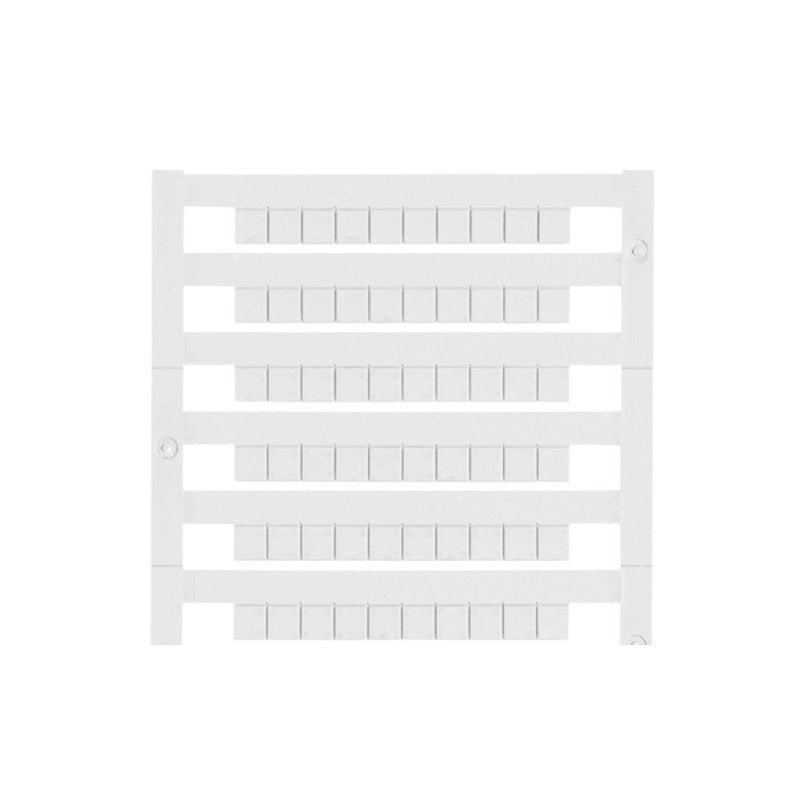 Weidmüller - Klemmenmarkierung Klemmenmarkierer DEK 5/5MC-10 NEUT.WS dekafix − 100 Stück