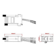 EFB-Elektronik - Modulare Kupplung Modular-Adapter geschirmt ETM23067 DB09 Buchse/RJ45