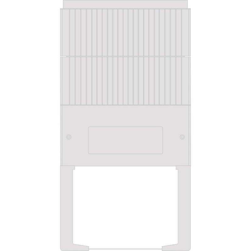 ABN - Sockel/Sockelelement (Schaltschrank) Hochwassersockel Gr.0 FB2 SX030 Höhe 1125mm