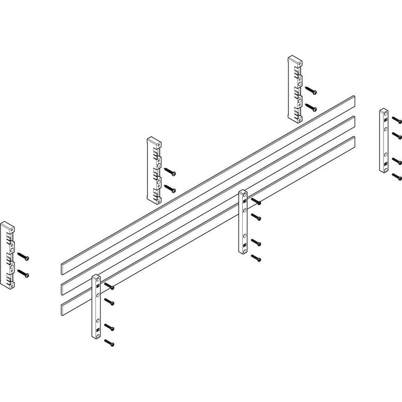 ABN - Verteilerfeld für Installationsverteiler Sammelschienen-Modul MFSC42643 flach 4FB/2RE