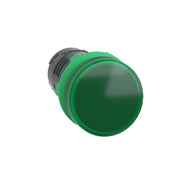 Schneider Electric - Leuchtmelder, Komplettgerät Leuchtmelder XB5EVB3 grün, 22