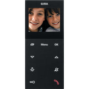 Gira - Innenstation für Türkommunikation Wohnungsstation sw 1239005 Video AP Plus