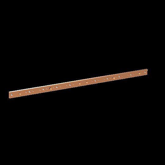 Striebel&John - Sammelschiene Kupferschiene montiert ZXM2538 40x10mm, L:1083mm