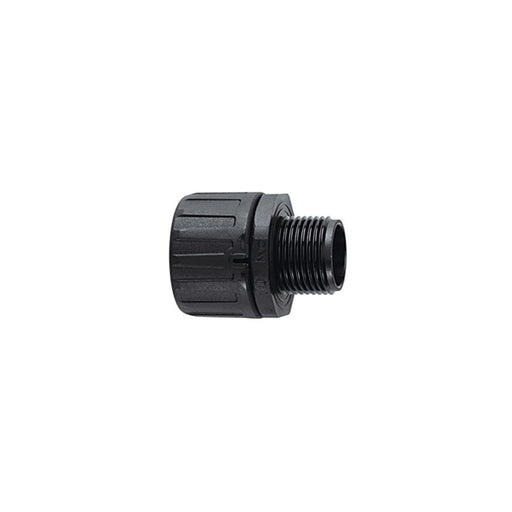 HellermannTyton - Kunststoff-Wellschlauch-Verschraubung Verschraubung HG42-S-M40 sw − 2 Stück