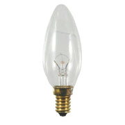 Scharnberger+Hasenbein - Allgebrauchsglühlampe Kerzenform Kerzenlampe 35x100mm 40868 E14 65V 25W klar