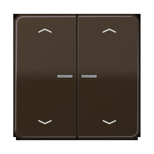Jung - Bedienelement intelligent Taster 2fach BT CD 17102 P BR JUNG HOME