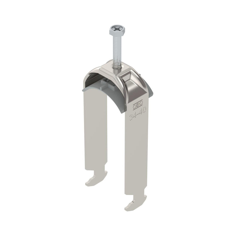OBO Bettermann - Bügelschelle BS-H2-K-40 A2 34-40mm − 25 Stück