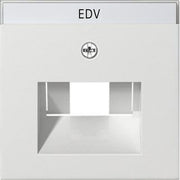 Gira - Einsatz/Abdeckung für Kommunikationstechnik Zentralplatte UAE/IAE rws 028427 m.Schriftf.,System55
