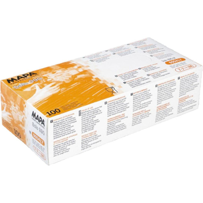 MAPA - Einweghandschuh Einmalhandschuh Solo 990 8 PVC − 10 Stück