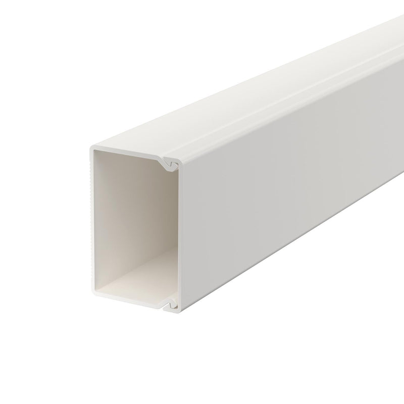 OBO Bettermann - Leitungsführungskanal Wand+Deckenkanal WDK30045RW 30x45mm,PVC − 2 Meter
