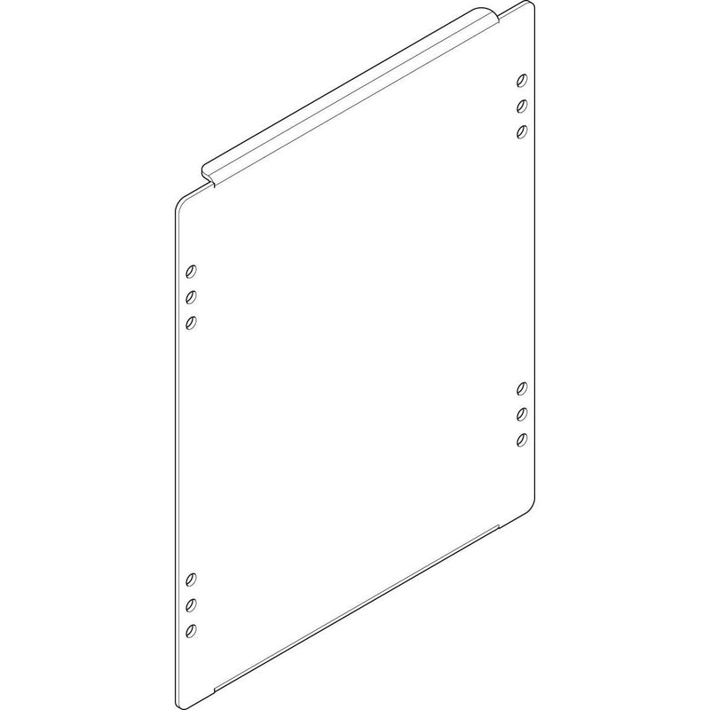 ABN - Montageplatte für Verteilergehäuse Montageplatte FM12N5 (VE5) 200x250mm 1FB/2RE