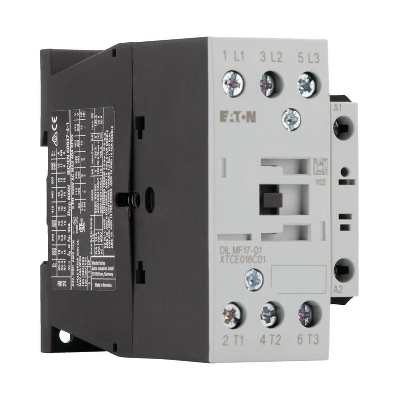 Eaton - Leistungsschütz zum Schalten von Wechselstrom Leistungsschütz SEMI F47 DILMF17-01(RAC24) Halbleiterindustrie