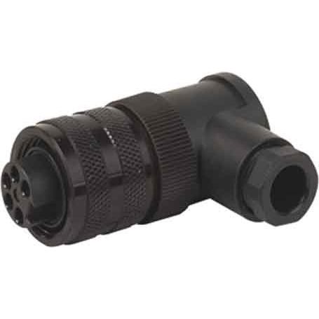 Murrelektronik - Rundsteckverbinder, feldkonfektionierbar (Industriesteckverbinder) 7/8 Buchse gewinkelt 7000-78261-0000000
