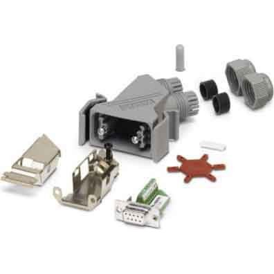 Phoenix Contact - D-Sub-Steckverbinder D-SUB INTERBUS VS-09-IBS-BU Steckverbinder