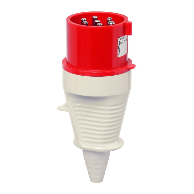 Walther Werke - CEE-Stecker (IEC 60309) Stecker 32A 230709 7P 230V 9h IP44