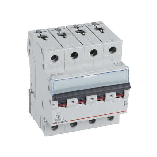 Legrand - Leitungsschutzschalter Legrand 404151 B6A 4-polig 10kA