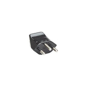 Bachmann - Schutzkontaktstecker Schutzkontakt-Stecker 910.175 sw, Schweiz
