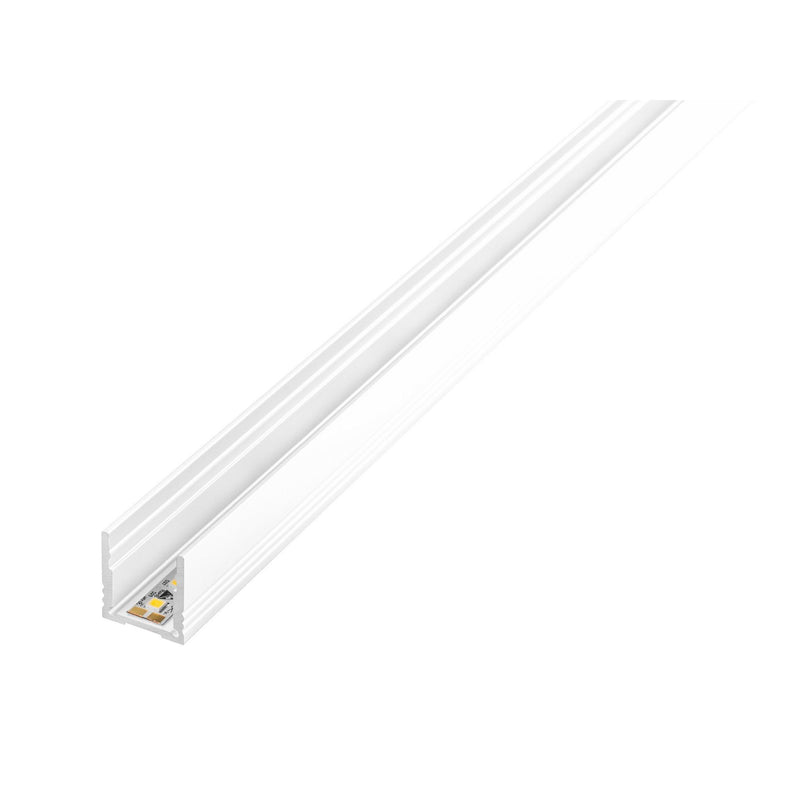 Barthelme - Mechanisches Zubehör/Ersatzteile für Leuchten Alu-Profil 62399102_9010 2010mm, RAL9010