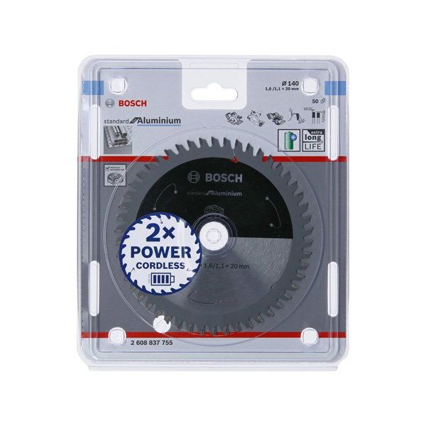 Bosch - Kreissägeblatt PRO Aluminium cordless 2608837755 Kreissägeblatt 140 x