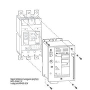 Mitsubishi Electric - Arbeitsstromauslöser AC 100-110V für NF/DSN 800 MDS-8SWA110 AF