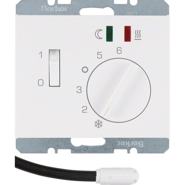 Berker - Raumthermostat Fußbodentemperaturregler 20347109 mit Schließer