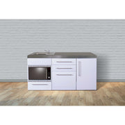 Stengel - Mini-Küche Miniküche Premiumline MPGSMOSBR170GSMKSrBl Bordeauxrot