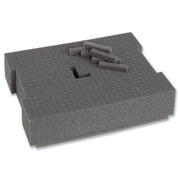 Dresselhaus - Zubehör/Ersatzteile für Werkzeugkasten, -schrank, -wagen und Werkbank Rasterschaum 4299/000/06 38 LB 136 BSS