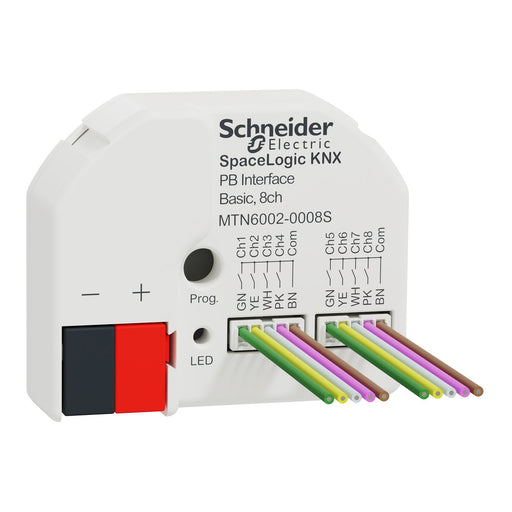 Merten - Bussystem-Kombi I/O Gerät KNX Tasterschnittstelle 8f MTN6002-0008S