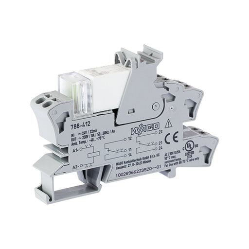 WAGO - Schaltrelais Stecksockel m.Relais 788-412 2W,24VDC