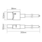 Nobile - Zubehör/Ersatzteile für Lichtschlauch/-band Anschlußkabel 5er Set 5011510655 − 1 Stück