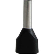 Zoller+Fröhlich - Aderendhülse Zwillings-Aderendhülse V30AE000625 2x1,50/8N schwarz − 500 Stück
