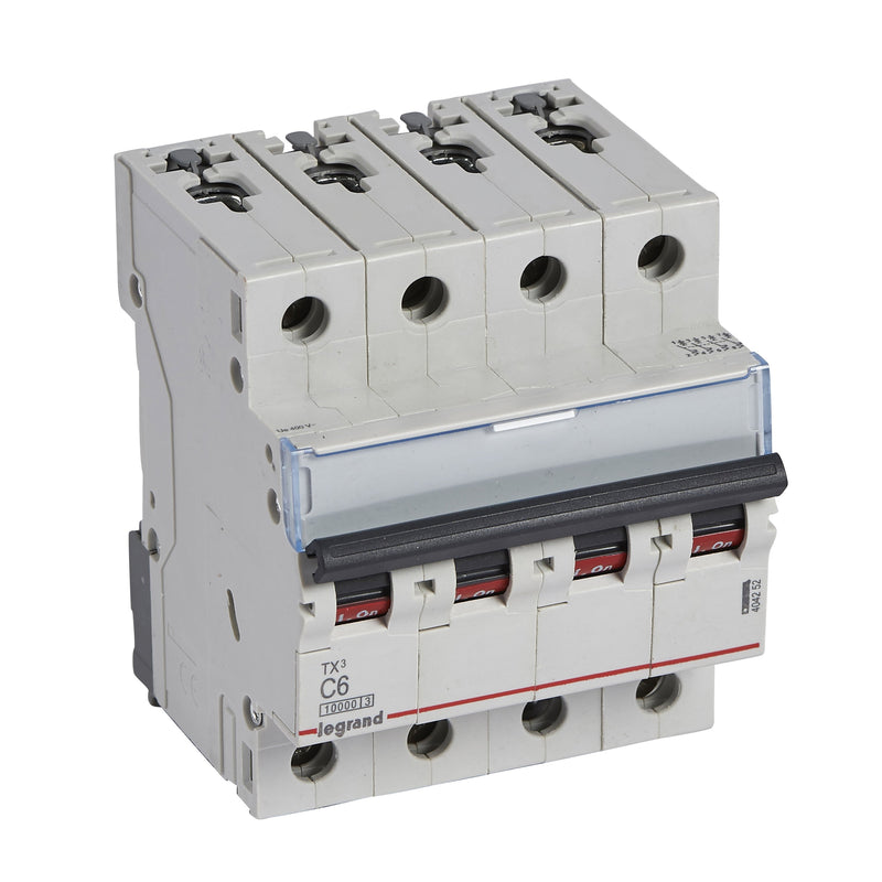 Legrand - Leitungsschutzschalter Legrand 404252 C6A 4-polig 10kA