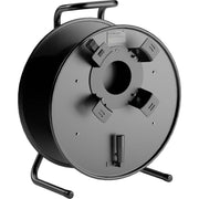 Schill - Kabeltrommel Stahlblech-Kabeltrommel HT 482.RM-schwarz mit Hilfsspule