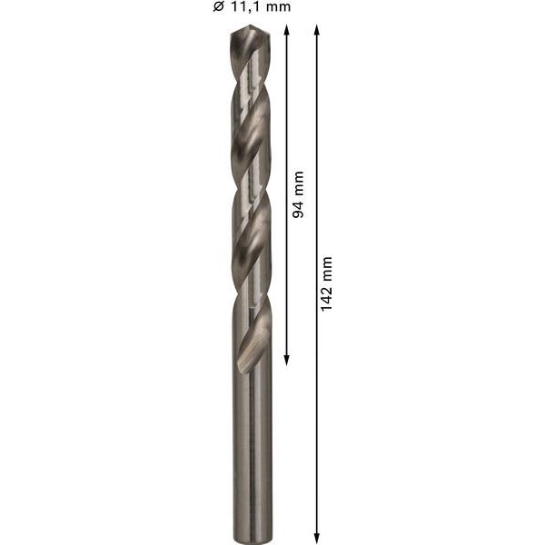 Bosch - Bohrer PRO Metal HSS-G 2608585530 Spiralbohrer 11,1 x