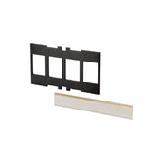 Metz Connect - Kommunikationsanschlussdose Kupfer Subway-M Adapterplatte 13093-AK4-E SI 4x Keystone