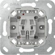 Gira - Taster Wipptaster Schließer 387100 o.Kr. Einsatz